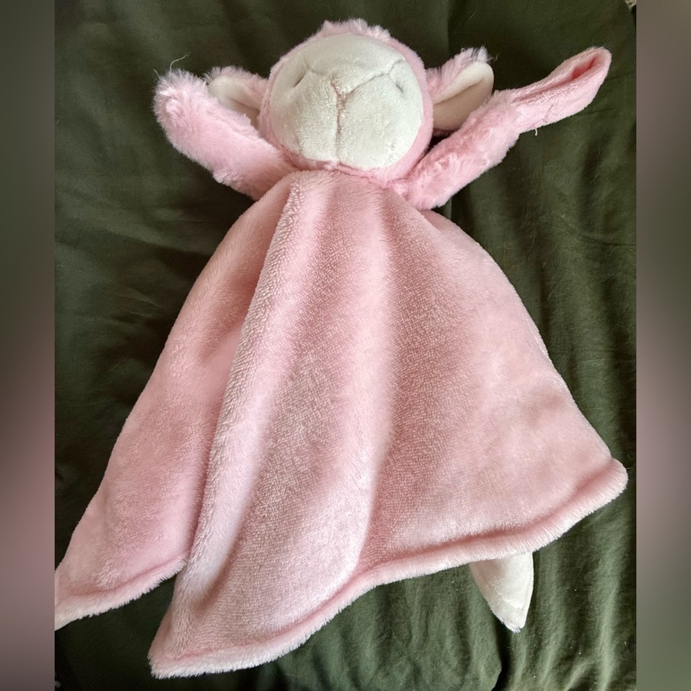 🐑 Carter’s Pink Lamb Security Blanket Lovey